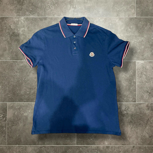 MONCLER PIKÉ BLUE (S)