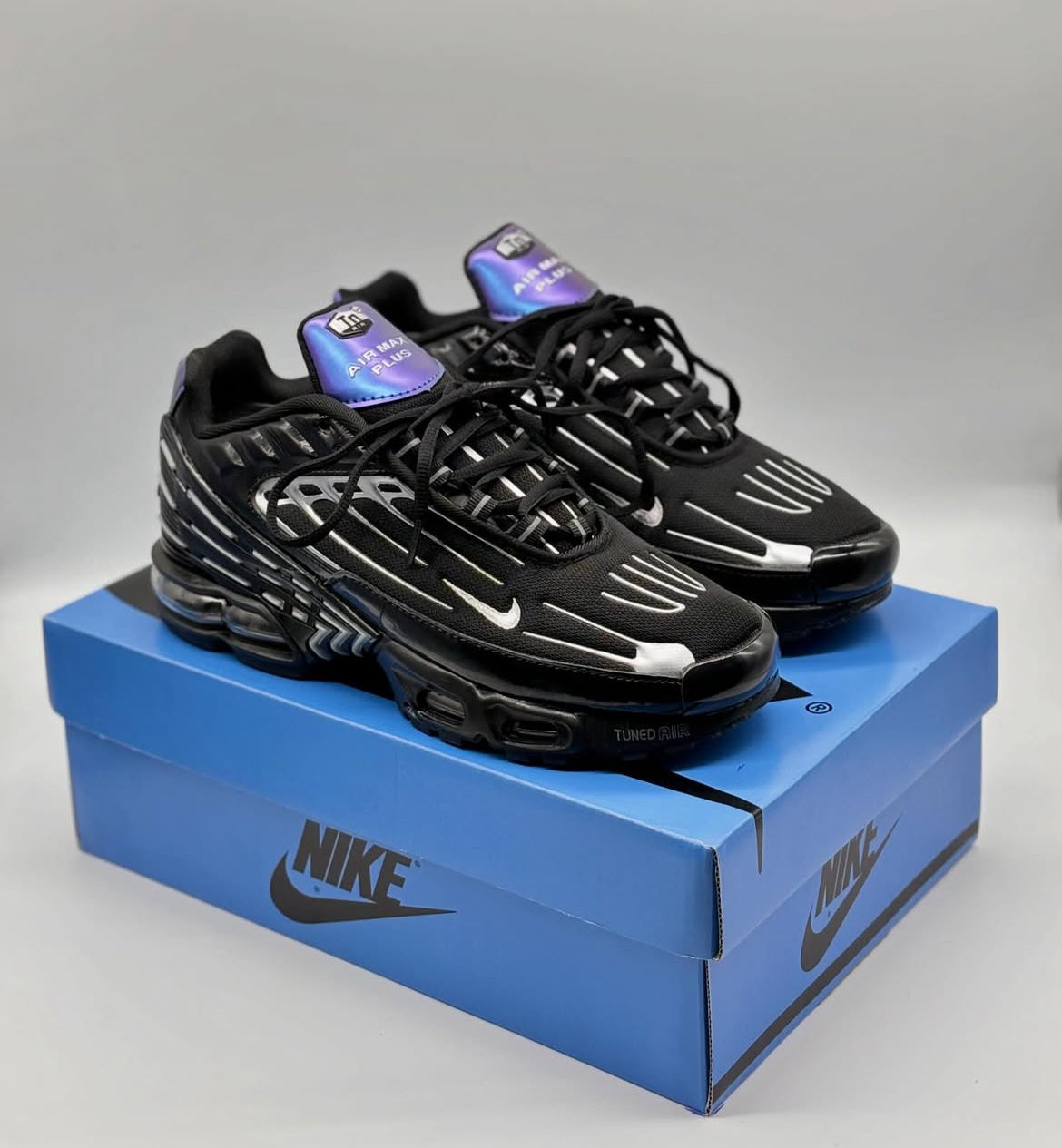 Nike Air Max Plus TN 3 "Metallic  Black"