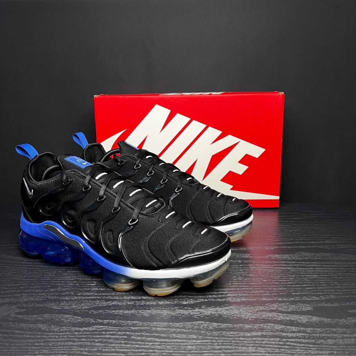 Nike Vapormax "Black-Blue"