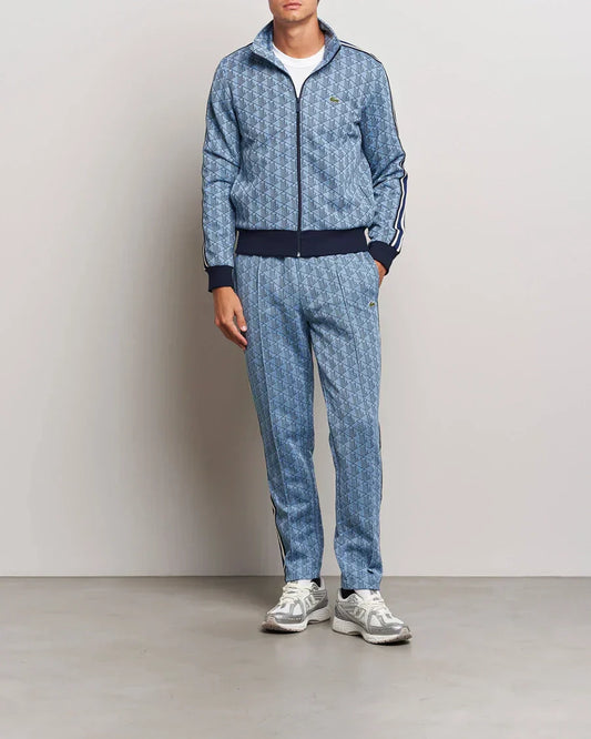 Lacoste Monogram FULL TRACKSUIT - Light Blue
