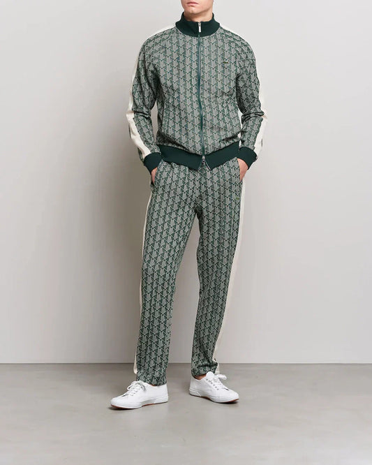 Lacoste Monogram FULL TRACKSUIT - Green
