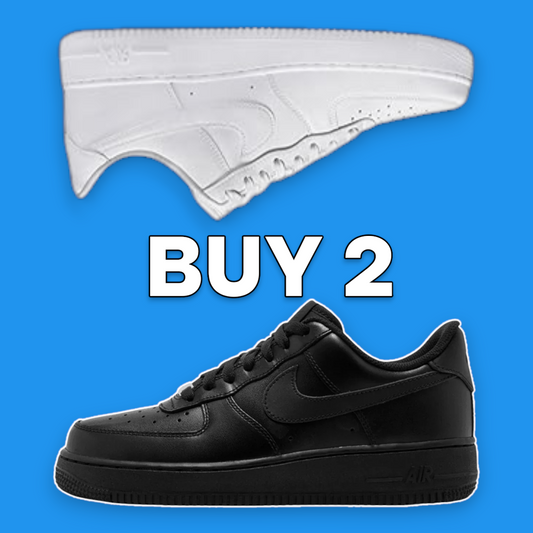 2 AF1 PAIR BUNDLE (Limited time)Air Force 1