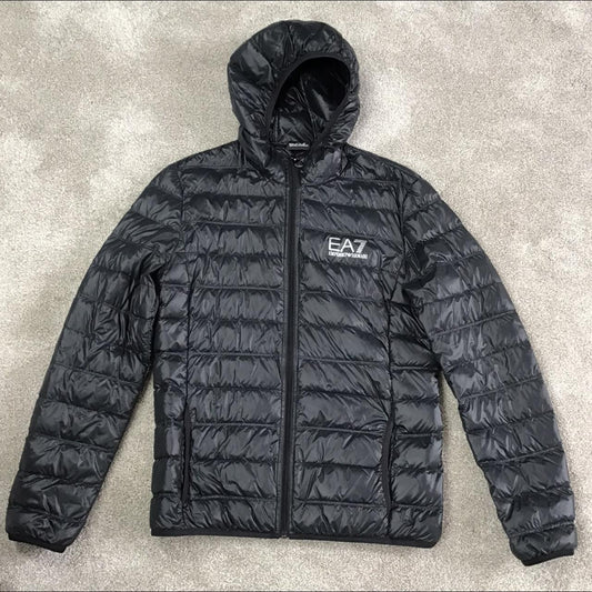 EA7 Armani puffer Jacket Black